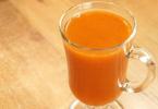 Kako napraviti sok od šargarepe Sačuvajte sok od šargarepe