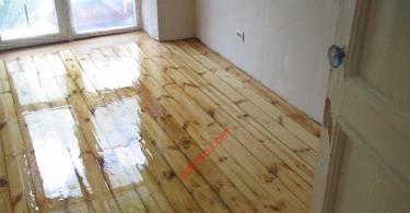Sanacija drvenih podova u kući i stanu